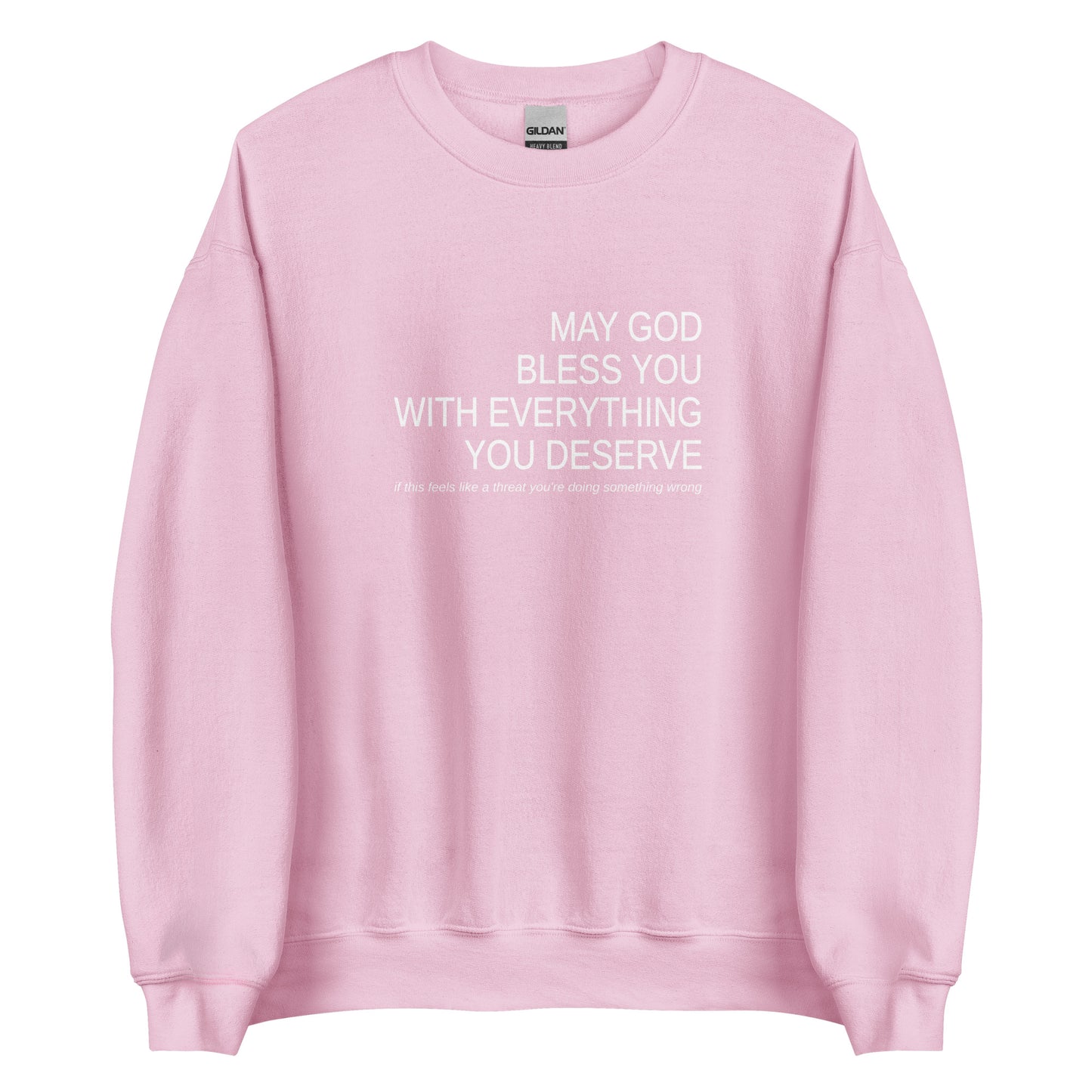 May God Bless You -  B&W - Unisex Sweatshirt