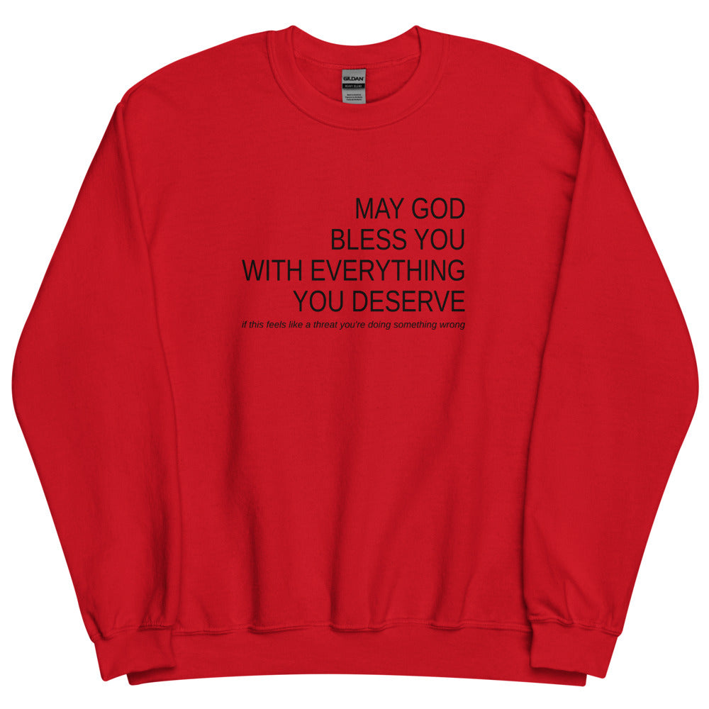 May God Bless You - Unisex Sweatshirt