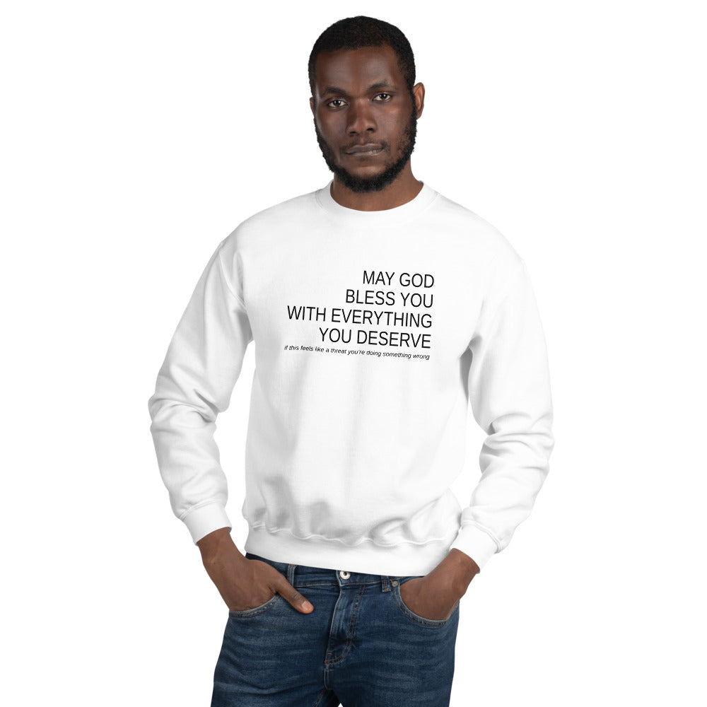 May God Bless You - Unisex Sweatshirt