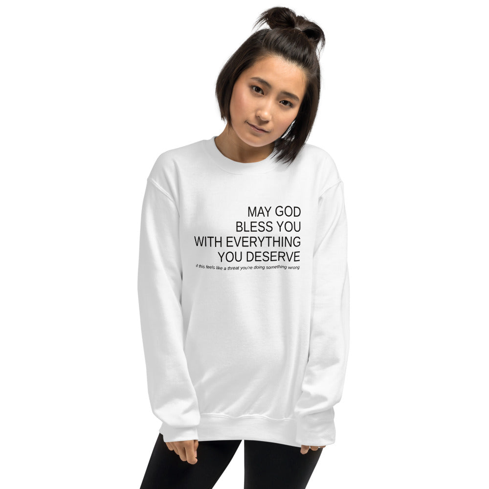 May God Bless You - Unisex Sweatshirt