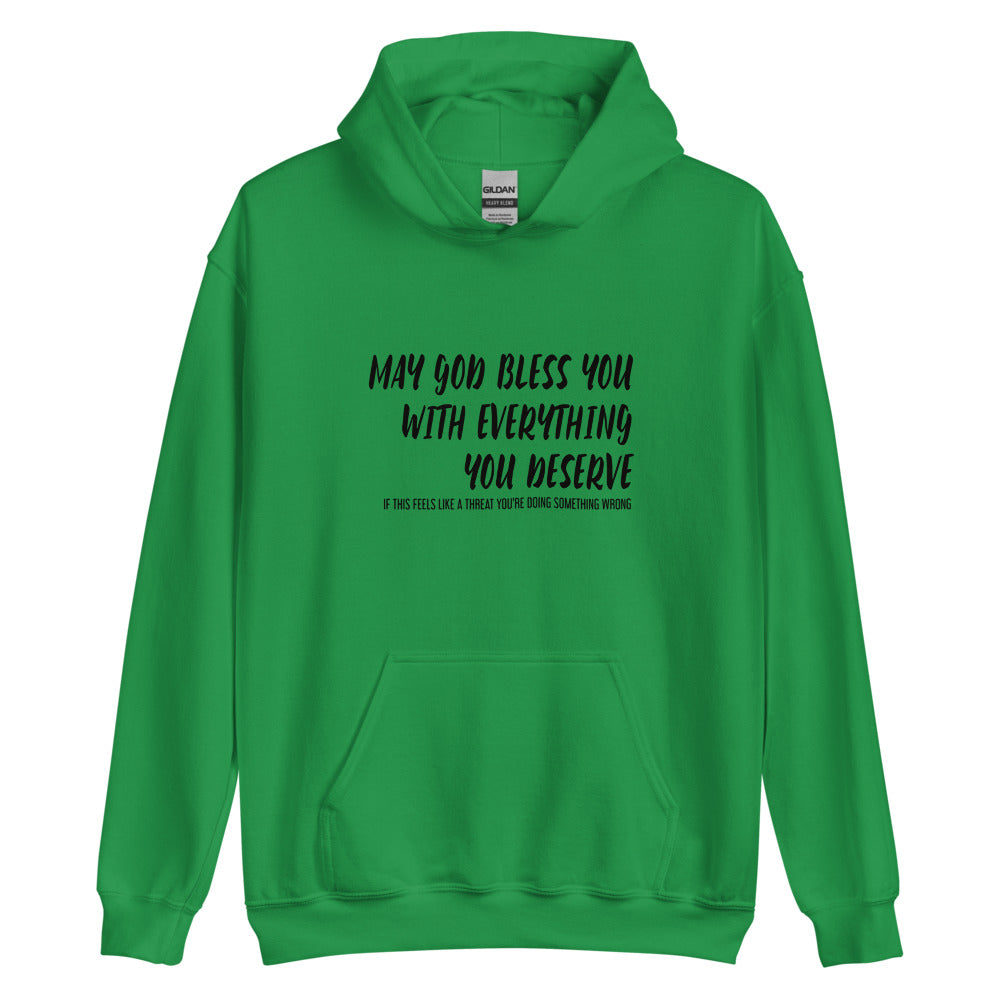 May God Bless You - Bold - Unisex Hoodie