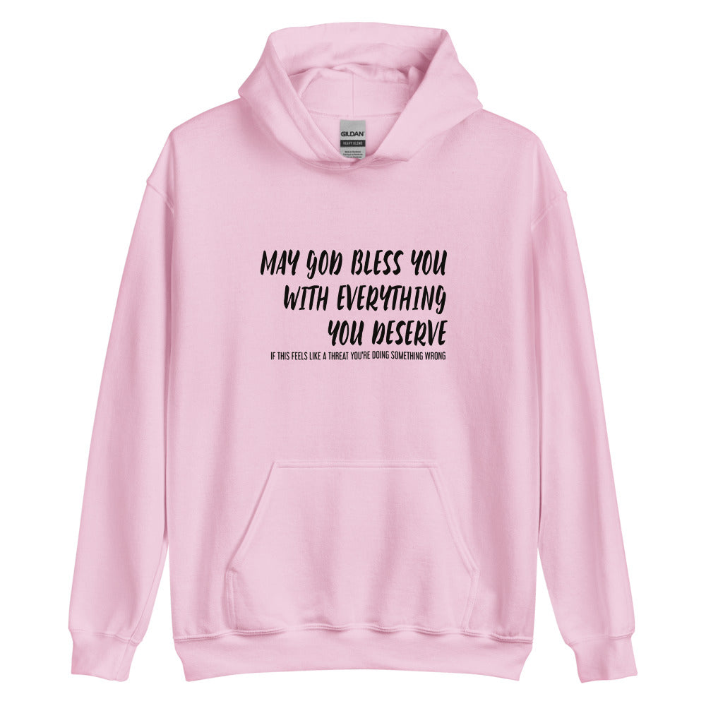 May God Bless You - Bold - Unisex Hoodie