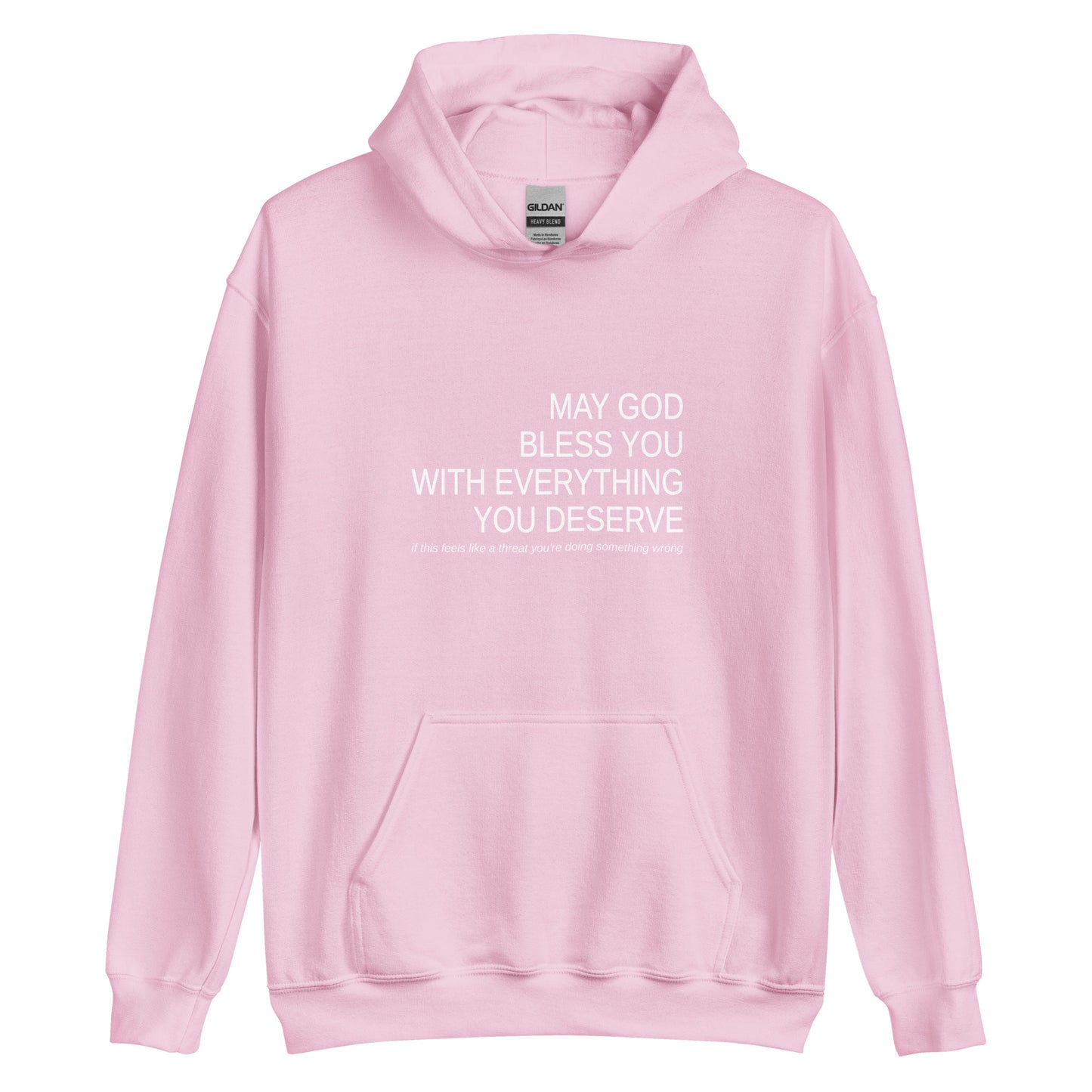 May God Bless You - B&W - Unisex Hoodie