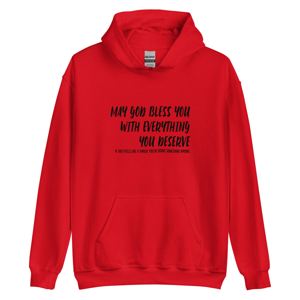 May God Bless You - Bold - Unisex Hoodie