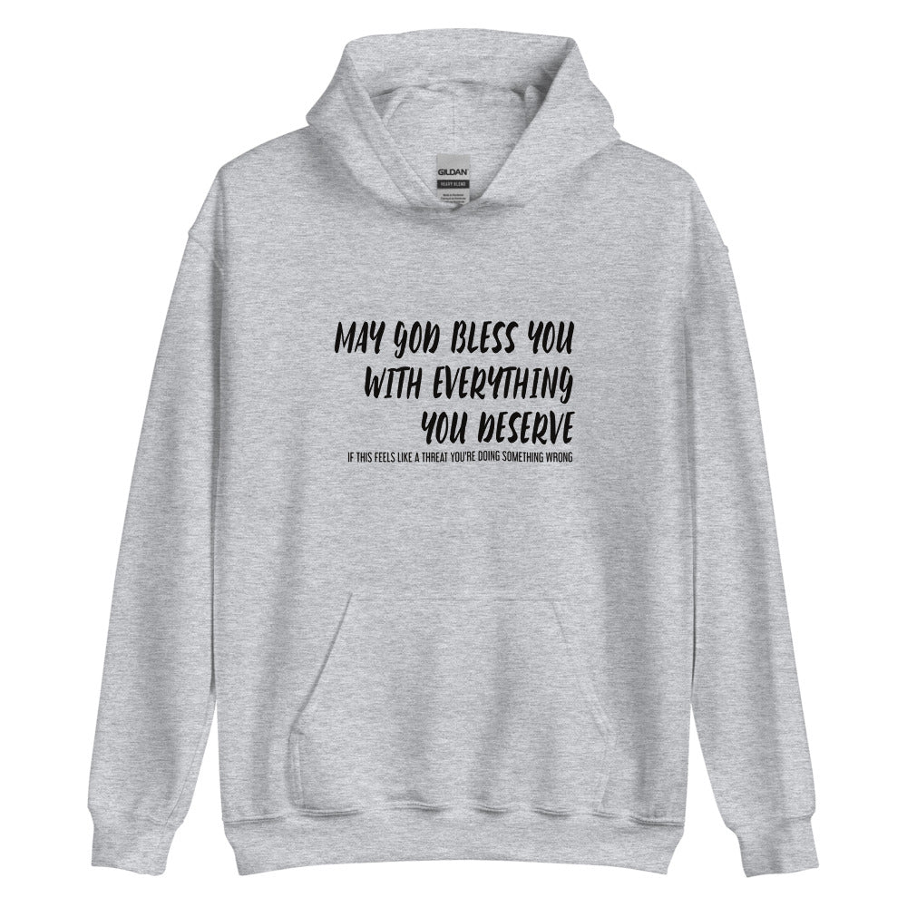 May God Bless You - Bold - Unisex Hoodie