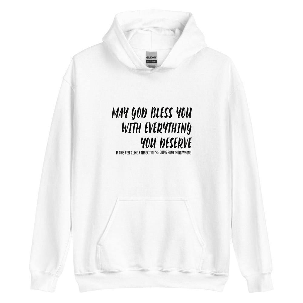 May God Bless You - Bold - Unisex Hoodie