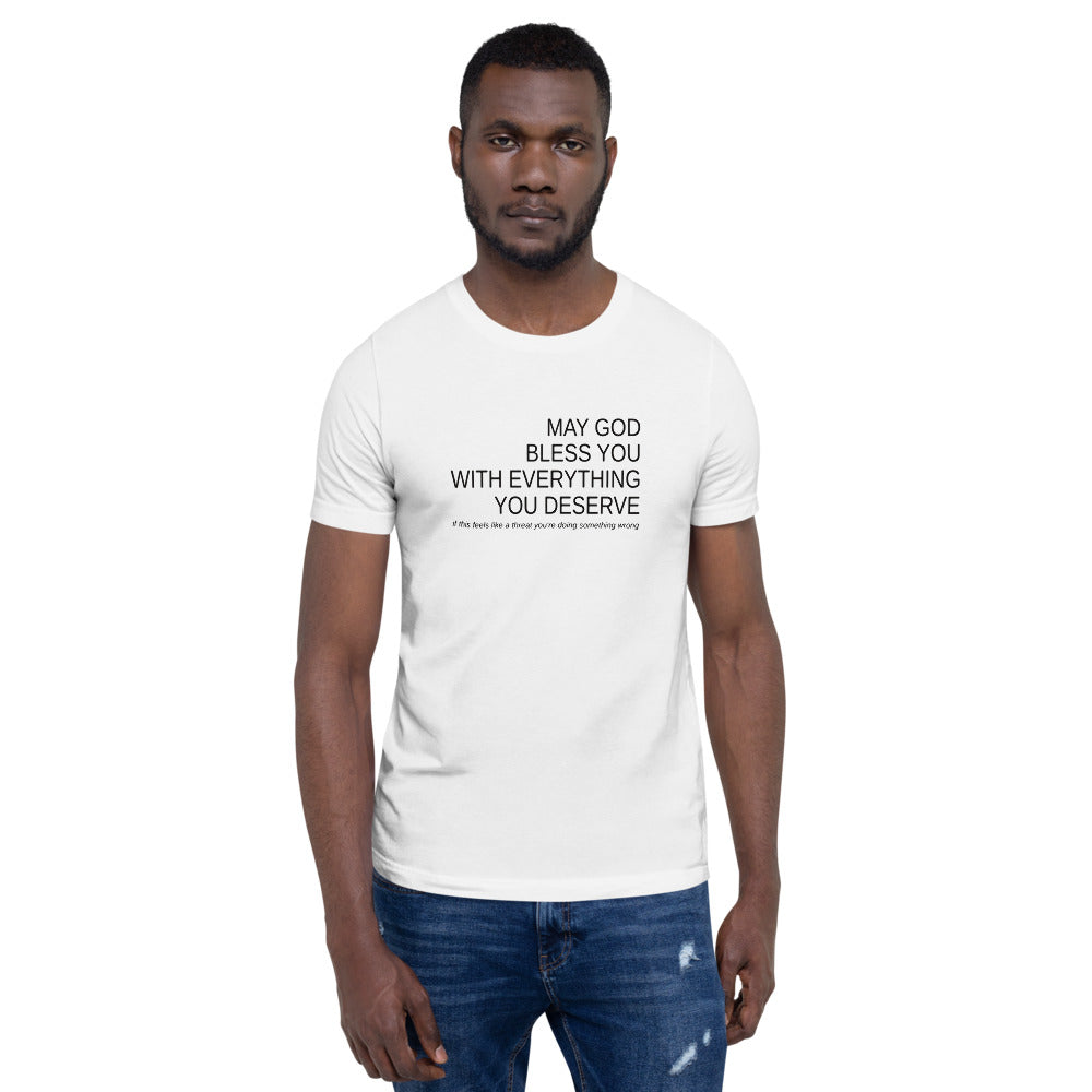 May God Bless You - Short-Sleeve Unisex T-Shirt