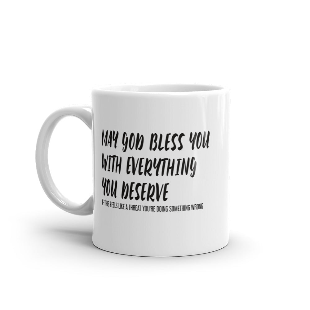 May God Bless You - Bold - Mug