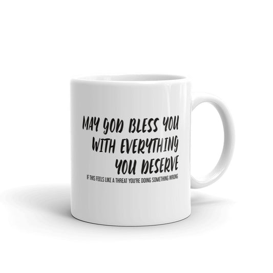 May God Bless You - Bold - Mug