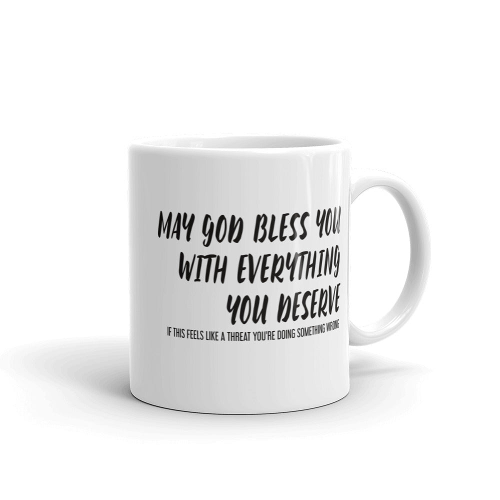 May God Bless You - Bold - Mug