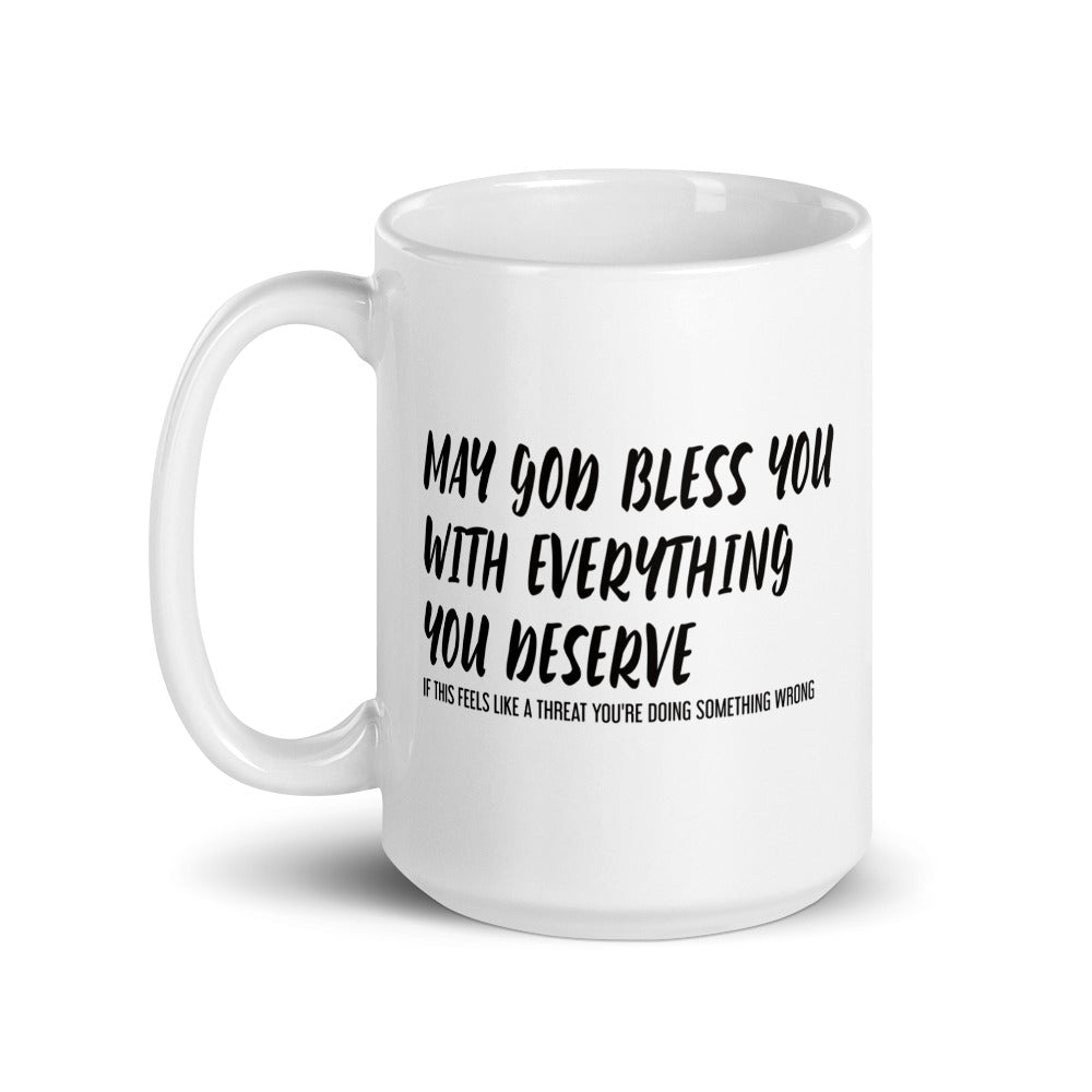 May God Bless You - Bold - Mug