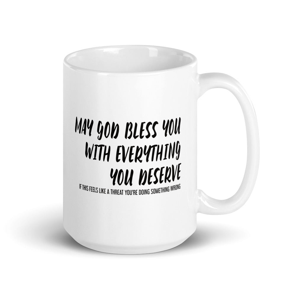 May God Bless You - Bold - Mug